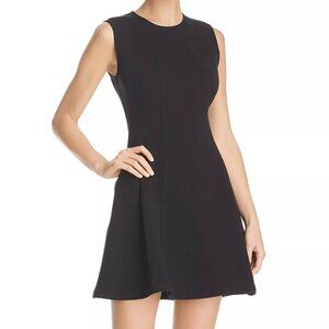 Theory Modern Tea Fit & Flare Dress Navy Women's Size 4